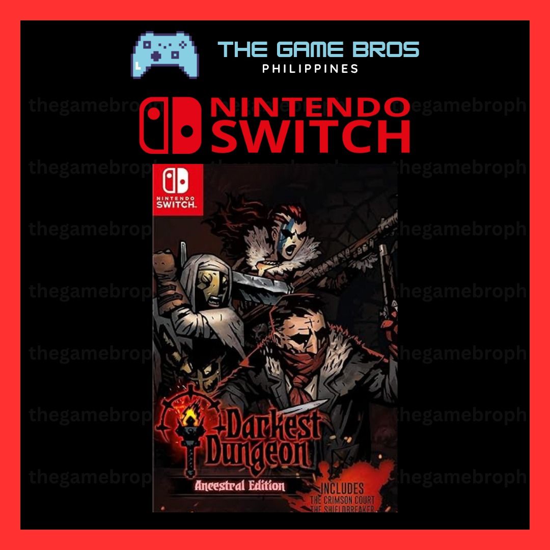 Darkest Dungeon: Ancestral Edition (Nintendo Switch) Digital Game (Category: Nintendo) located in Manila. Submitted by thegamebroph (Listing ID 1453207216, Image 1). Description: 🔥 FEATURES 🔥 ✅ 100% SAFE and LEGAL games bought from Nintendo eShop ✅ ✅ 100% STABLE and RELIABLE !!! ✅ ✅ Not require to MODIFY your console ✅ ✅ Warranty provided✅ ✅ Instant Delivery*✅ ✅ Simple & Details Installation Guide Provided✅ ✅ 99% of all games available on Ninte