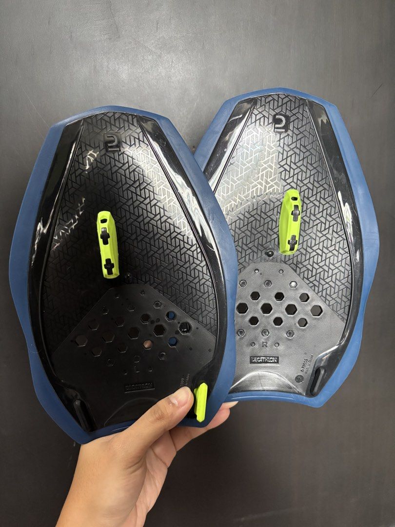 Decathlon Hand Paddle (Category: Water Sports) located in Quezon City. Submitted by pelayolaramarie (Listing ID 1453073103, Image 2). Description: - For training - Used only once - Price: Php 500 - Reason for Sale: Just in storage, not in use - Can meet up at SM Light/SM Megamall/Greenfield/Shaw - Can do Angkas/Lalamove delivery.