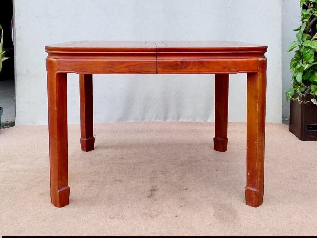 Dining Table (Category: Tables & Sets) located in Meycauayan. Submitted by marygracecasimiro (Listing ID 1453196706, Image 1). Description: Solid Wood Dining Table 35”L x 35”W x 28”H Php 5,500🩷.