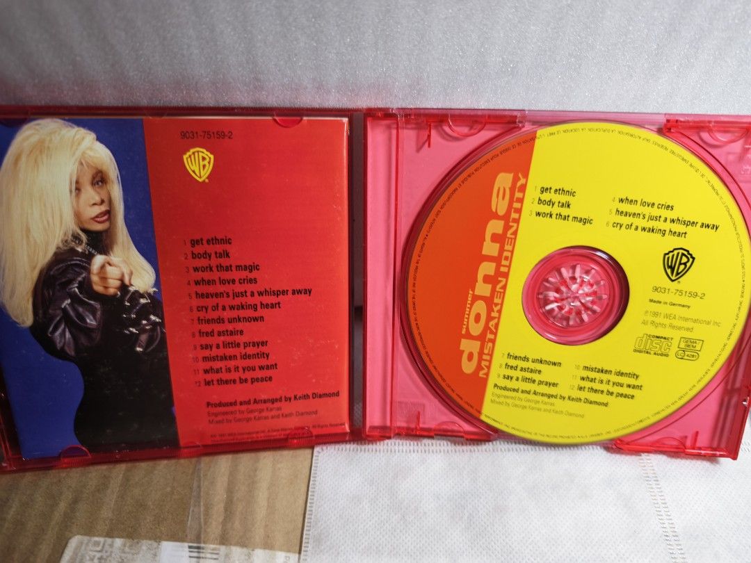 .donna cd (Category: CDs & DVDs) located in Singapore. Submitted by oldoldtimes (Listing ID 1453060013, Image 3). Description: .