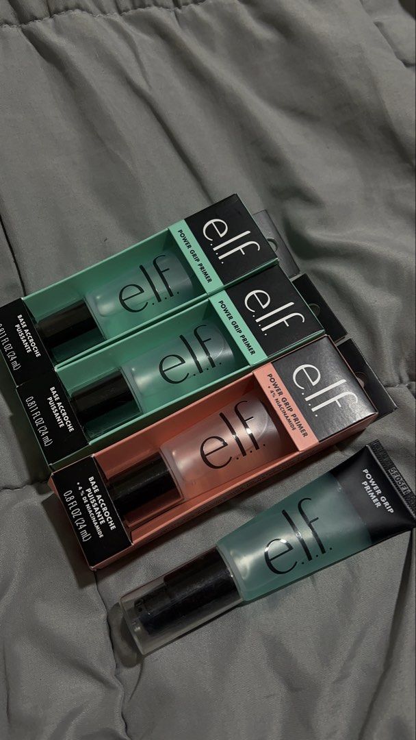 e.l.f. Power Grip Primer (Category: Makeup) located in Manila. Submitted by lesyeuxdenics (Listing ID 1453191658, Image 1). Description: • Elf Power Grip Primer ORIGINAL FROM US ₱300 each (2 pcs avail brandnew); GREEN AVAILABLE 📍Rizal MOP: Gcash, BDO, Maribank MOD: direct jnt.