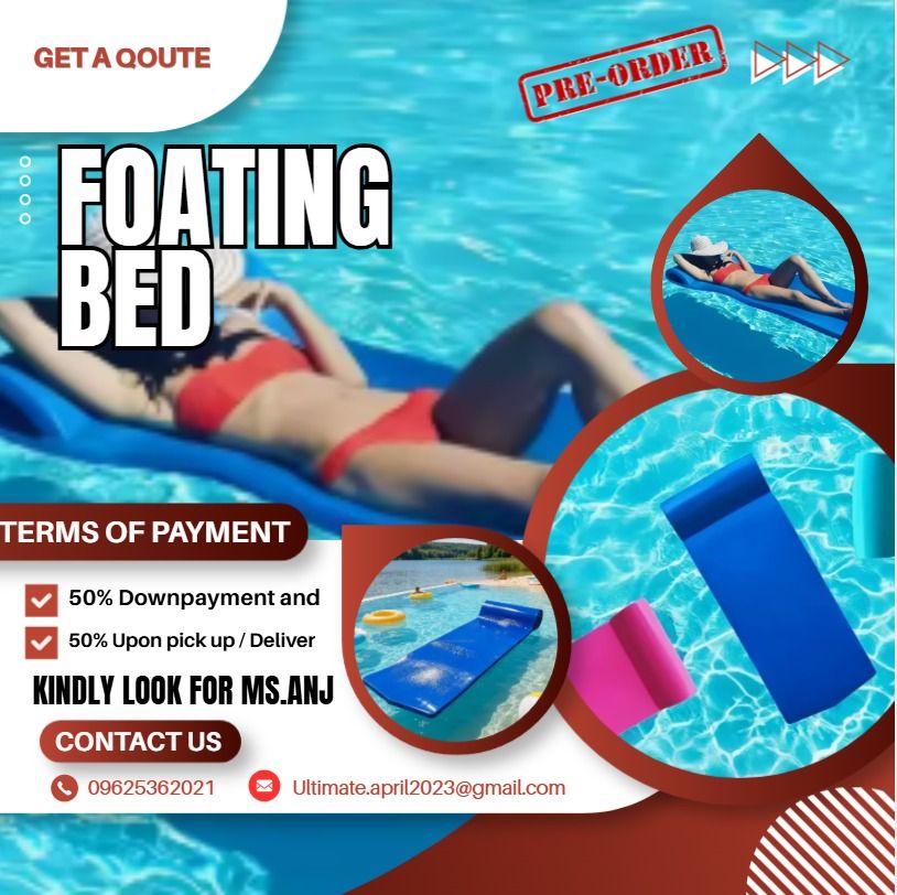 Floating Bed For Sale Brand New (Category: Home Improvement Tools & Accessories) located in Pasig City. Submitted by akiramckency (Listing ID 1453135384, Image 1). Description: 🌏 WE DELIVER NATIONWIDE🌏 👉 FOR ORDER 👉 Send Us message Bellow👇 👇 👇 ✨ Terms Of Payment: ✨ 50% Downpayment and ✨ 50% Upon pick up / Deliver 📍 LOCATED IN PASIG CITY.