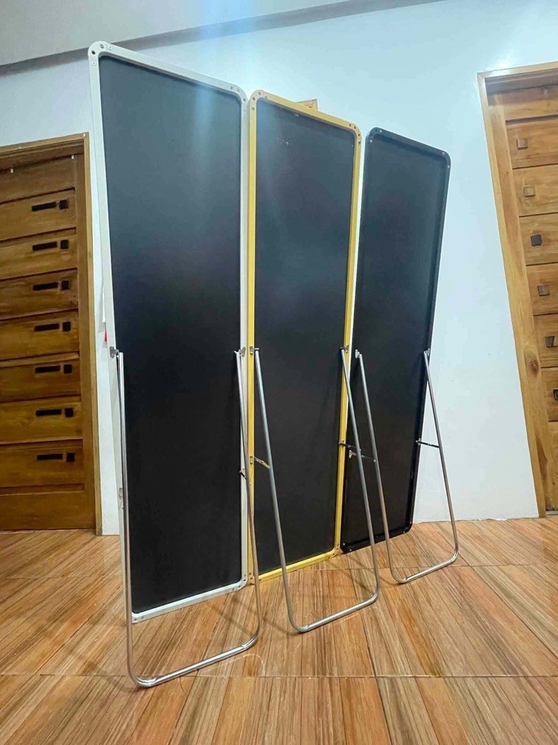 Full Length Standing Mirror with Metal Frame (Category: Mirrors) located in Manila. Submitted by keithramos.com (Listing ID 1453082060, Image 2). Description: - Full length standing mirror - Available in gold, black, or white frames - Sturdy metal stand at the back - Perfect for checking outfits - Easy to move around - Great for bedrooms, dressing rooms, or home gyms.