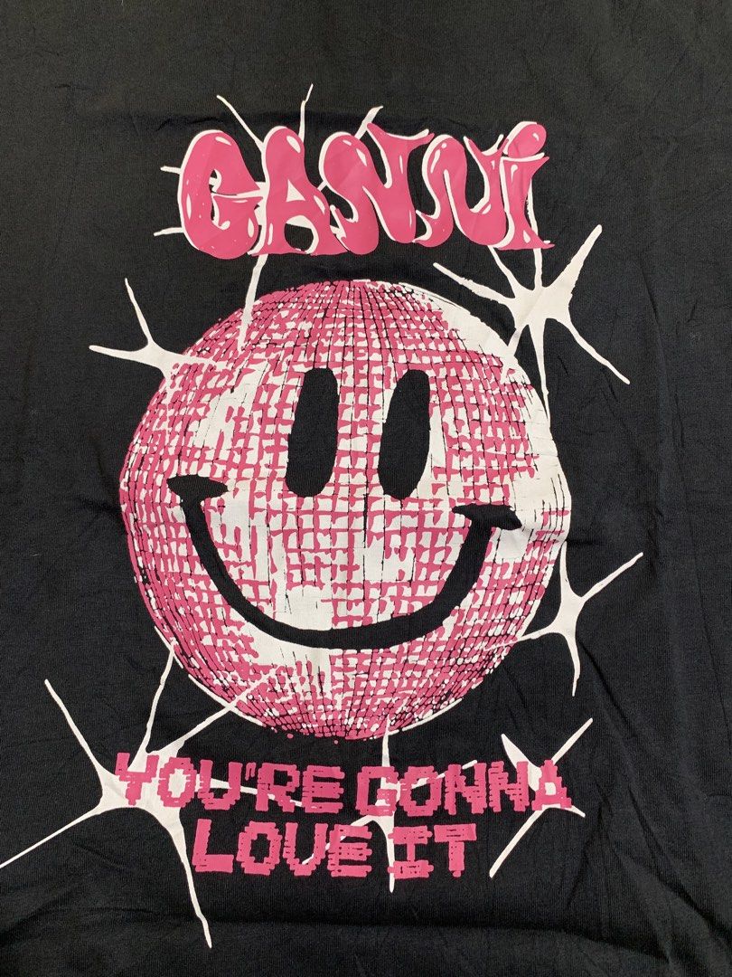 GANNI SMILEY DARK RELAXED FIT TEE (Category: Tshirts & Polo Shirts ) located in Taguig. Submitted by thehookv1 (Listing ID 1453137156, Image 2). Description: GANNI SMILEY DARK RELAXED FIT TEE SIZE LARGE 21x26 EXCELLENT CONDITION AUTHENTIC TAGUIG DM ME .