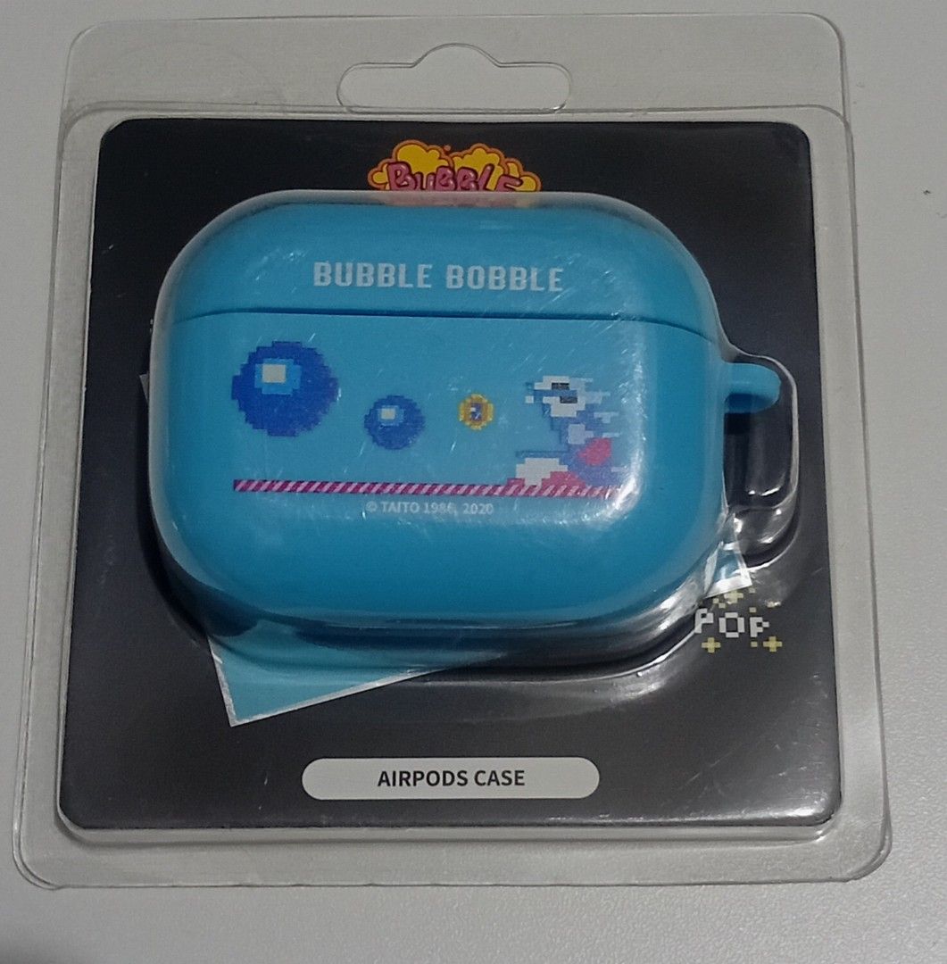 [GFS] Bubble Bobble Airpods Case from 🇰🇷 (Category: Portable Audio Accessories) located in Quezon City. Submitted by greatfindstuff (Listing ID 1453168317, Image 3). Description: [GFS] Bubble Bobble Airpods Case from Korea 🇰🇷 ₱50.00 / each 📌Condition • Never Been Used • from Korea • As is Available Color: • Black • Mint Green • Light Blue • Violet 📍Novaliches, Quezon City 🛵 Lalamove • Self Pick up • Grab 💰Gcash • Maya • BPI • Cash on pick