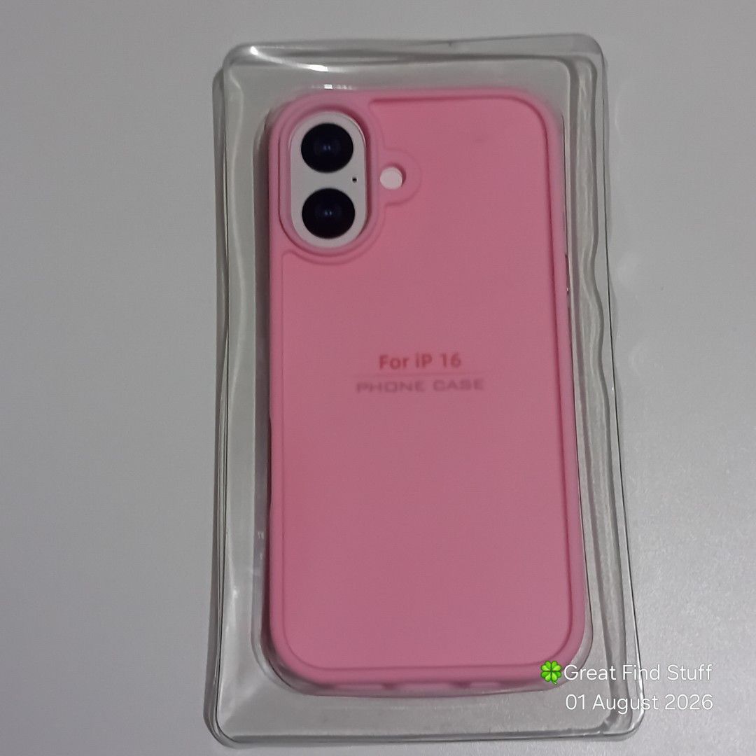[GFS] Iphone 16 Case w/ 2 tempered glass (Category: Cases & Sleeves) located in Quezon City. Submitted by greatfindstuff (Listing ID 1453164472, Image 2). Description: [GFS] Iphone 16 Case with 2 tempered glass 📌Condition • Mootobo brand • Never Been Used • with 2 tempered glass • As is • damage box 📍Novaliches, Quezon City 🛵 Lalamove • Self Pick up • Grab 💰Gcash • Maya • BPI • Cash on pick up .