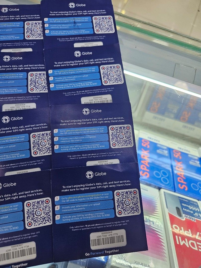 Globe Sim (Category: Sim Cards) located in San Juan City. Submitted by rjean02 (Listing ID 1453066845, Image 2). Description: 300 each.