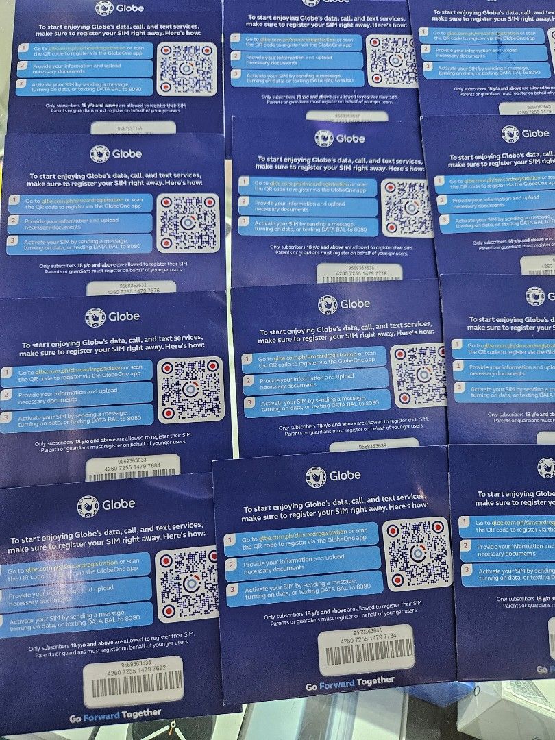 Globe Sim (Category: Sim Cards) located in San Juan City. Submitted by rjean02 (Listing ID 1453066845, Image 1). Description: 300 each.