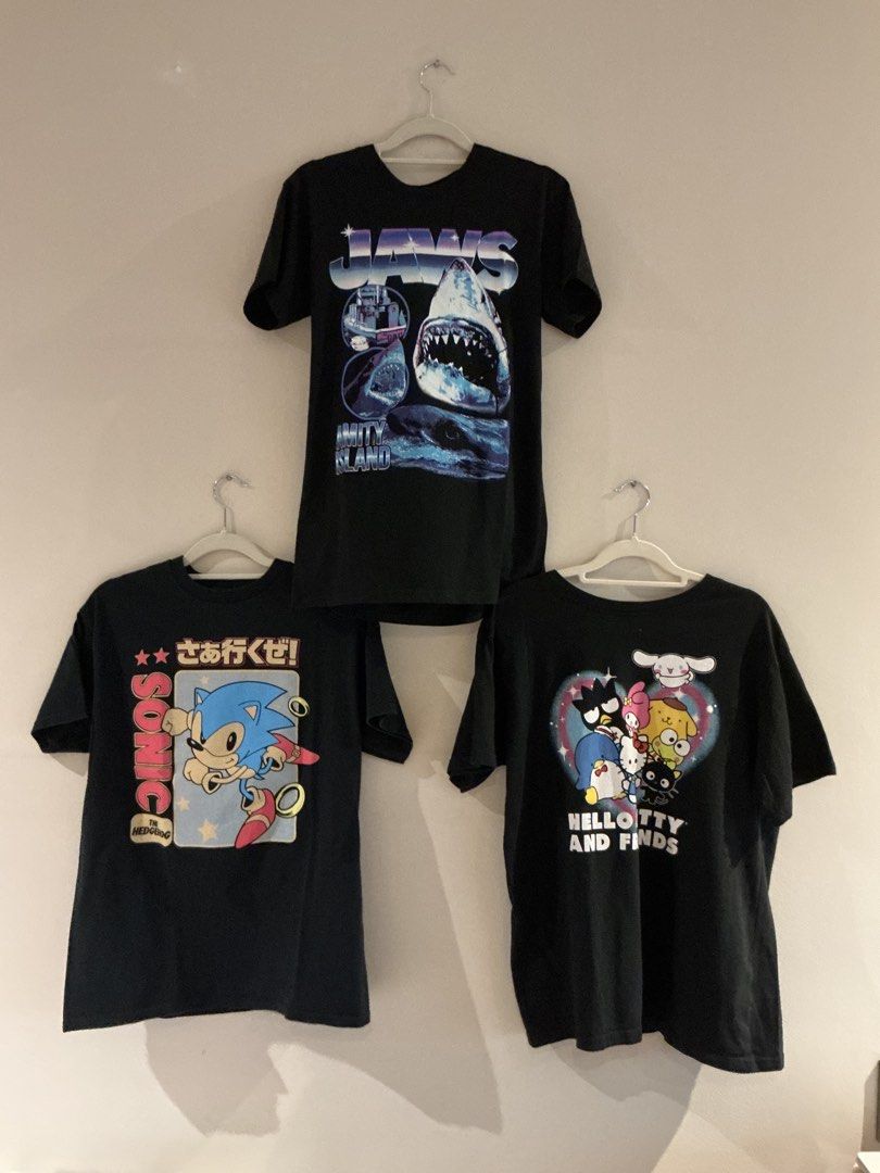 Graphic T'S (Category: Shirts) located in Manila. Submitted by valknosis (Listing ID 1453128031, Image 1). Description: Prices are negotiable 💕 GCASH PAYMENT ❄️ SF covered by buyer ❄️ - 230 ea or all for 600 - All authentic - Originally $24.99 per shirt.