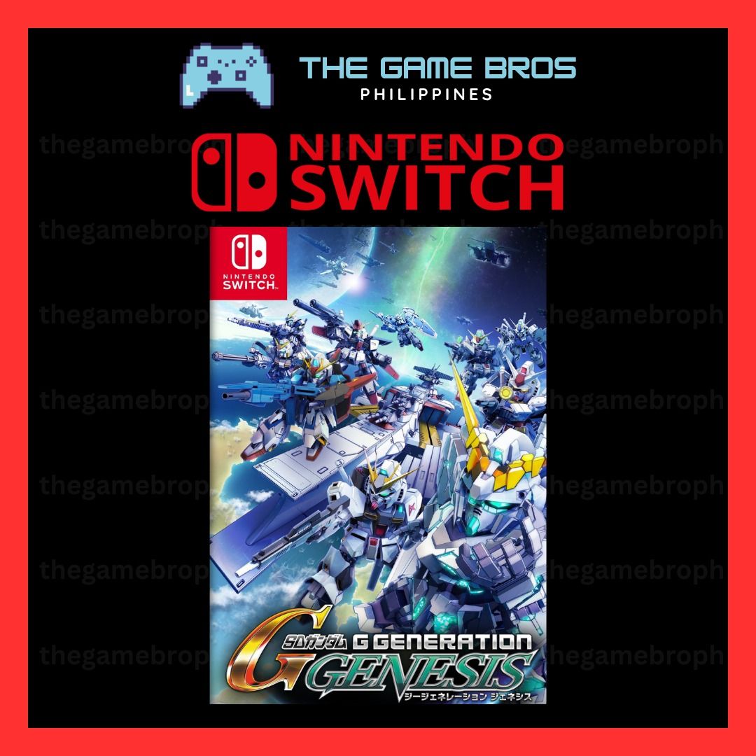 Gundam G Generation Genesis SD (Chinese Version) (Nintendo Switch) Digital Game (Category: Nintendo) located in Manila. Submitted by thegamebroph (Listing ID 1453196067, Image 1). Description: 🔥 FEATURES 🔥 ✅ 100% SAFE and LEGAL games bought from Nintendo eShop ✅ ✅ 100% STABLE and RELIABLE !!! ✅ ✅ Not require to MODIFY your console ✅ ✅ Warranty provided✅ ✅ Instant Delivery*✅ ✅ Simple & Details Installation Guide Provided✅ ✅ 99% of all games avai