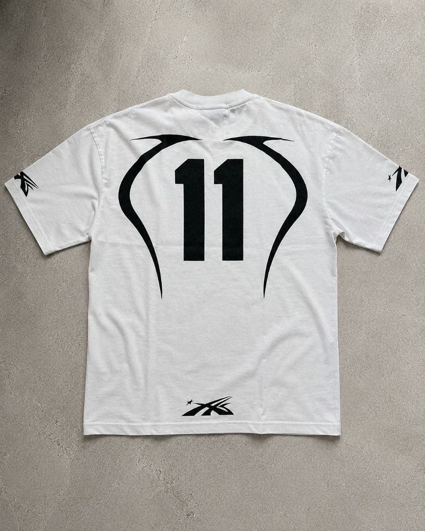 Hellstart Tee (Category: Tshirts & Polo Shirts ) located in San Fernando. Submitted by fynder (Listing ID 1453161821, Image 2). Description: Hellstart Tee 🔥 Limited stock 📦 Fast processing 💬 More drops daily on IG: @fynder1 🔒 Buyer protection through Carousell — shop with confidence .