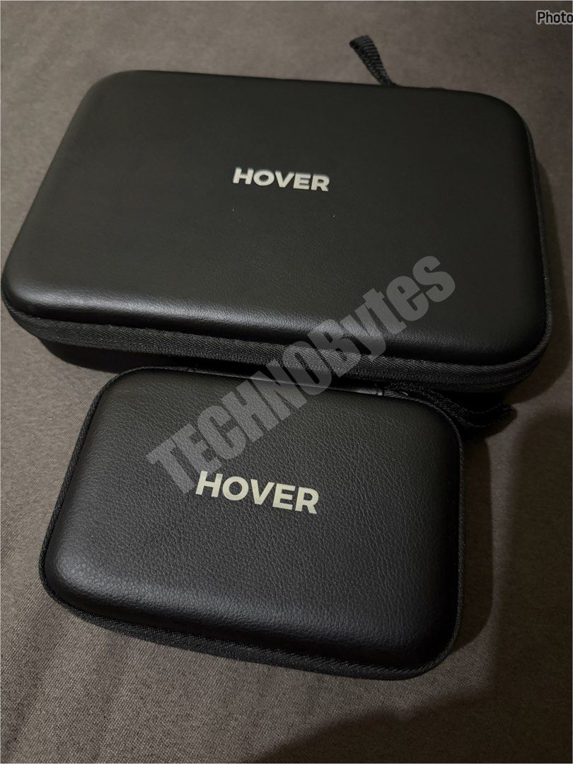 Hoverair X1 Pro - Foldable Drone (Category: Drones) located in Pasig City. Submitted by technobytes (Listing ID 1453220504, Image 3). Description: • Black • With Beacon & Joysticks, extra battery, cords, charger, and bags.