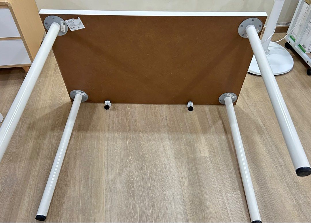 ikea table (Category: Tables & Sets) located in Singapore. Submitted by wowowewowoe (Listing ID 1453059697, Image 2). Description: wts for $15, comes with free platform (shown pic 3) self collect or opt for ur own delivery .