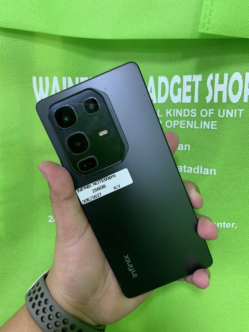 Infixing Note 50 Pro 12+6/256 (Category: Android Others) located in San Juan City. Submitted by wainefrey10 (Listing ID 1453225946, Image 1). Description: (PLEASE SEARCH MO NALANG FULL SPECS) ALL GOODS AT WORKING NO REPAIR HISTORY NO HIDDEN ISSUE GAWAN MO NALANG GAMING PHONE PEDE PANG BACK UP PHONE SCREEN TESTED SIGNAL TEST CAMERA SOBRANG LINAW HONEST ISSUE ILALAGAY SA NOTE KUNG MERON MAN PARA AWARE KA! *HINDI Masyado MAKINIS PEDE SA MAARTE BAWAL