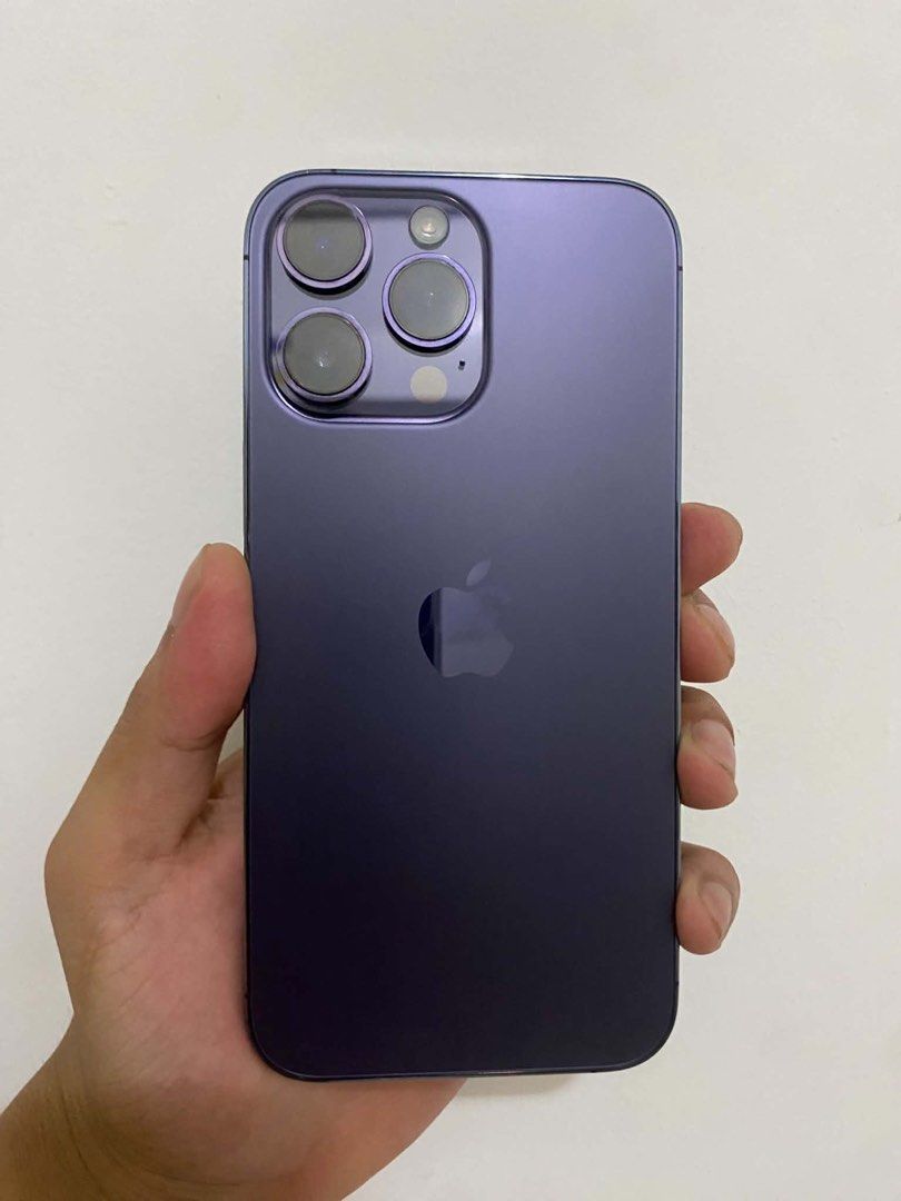 Iphone 14 Promax 1TB US Variant (Category: iPhone 14 Series) located in Cavite. Submitted by rainnnnnee24 (Listing ID 1453127848, Image 1). Description: 📱 iPhone 14 Pro Max 1TB (US Variant) DEEP PURPLE – FOR SALE ✅ 1TB Storage ✅ US Variant ✅ eSIM (Carrier Accredited) ✅ Battery Health: 84% ✅ Condition: 9/10 ✅ No history of repair (never opened) ✅ Includes protective case ❌ No charger included Well-maintained and fully functional. Perfect for thos