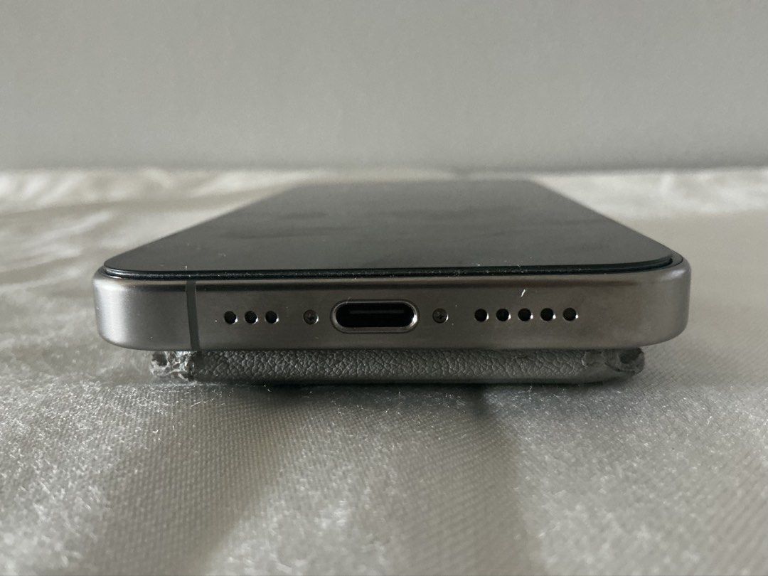 iPhone 15 Pro - 1TB - Natural Titanium - Open Line (Category: iPhone 15 Series) located in Makati City. Submitted by paulsellsstuff (Listing ID 1453171933, Image 3). Description: - iPhone 15 Pro - 1TB Storage - Natural Titanium color - Premium and durable titanium design.