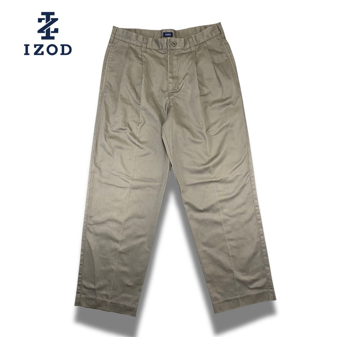 IZOD Work Brown Pants size 32 (Category: Chinos) located in Valenzuela. Submitted by aplusmnl (Listing ID 1453218710, Image 1). Description: Dimes: ⤵️ On Tag Waist 32 Length 40 Hem 9.