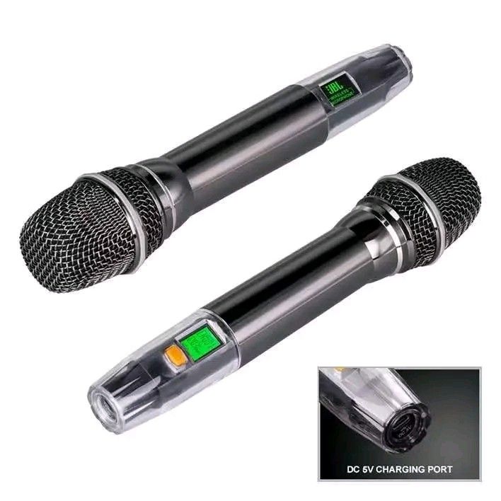 JBL 950S UHF Wireless Microphone System (Category: Microphones) located in Manila. Submitted by marvieobordo (Listing ID 1453173903, Image 2). Description: - JBL 950S Wireless Microphone System - Rechargeable UHF technology - Comes with 2 microphones - Includes charging cables, microphone covers, and adapters - Ideal for performances, presentations, and events - Simple and user-friendly setup.