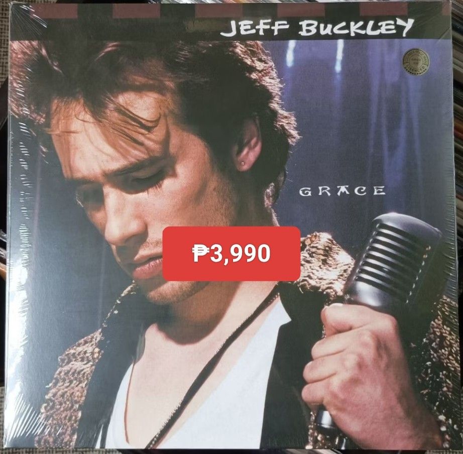 Jeff Buckley - Grace - 1LP/Black Vinyl (Category: Vinyls) located in Manila. Submitted by ramonrobin.cruz (Listing ID 1453079161, Image 1). Description: Jeff Buckley - Grace - 1LP/Black Vinyl (Brand New/Sealed = ₱3,990 brand new sealed.