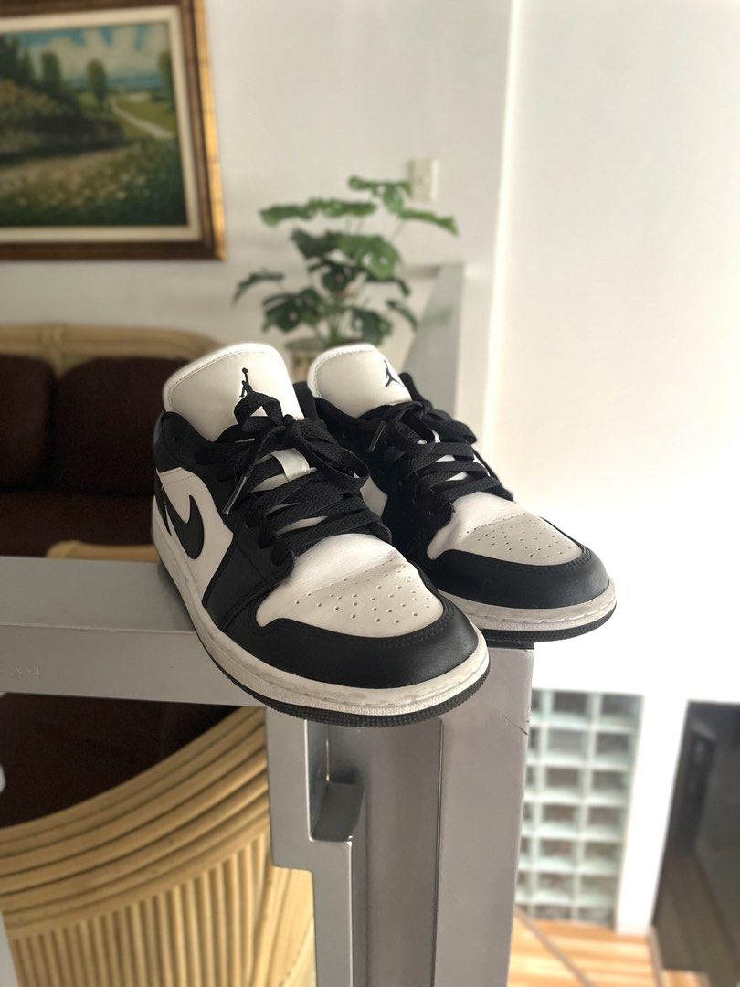 Jordan 1 low panda (womens) sz 8 (Category: Casual Shoes) located in Taguig. Submitted by zone26ph (Listing ID 1453075507, Image 1). Description: Price is negotiable, open for offers po🙇‍♀️ All original sent from the US by a relative, has subtle creese. No box na po, used 3-5times only. Still super clean Can arrange delivery 🚚.