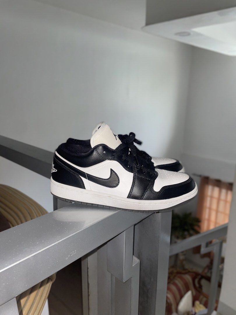 Jordan 1 low panda (womens) sz 8 (Category: Casual Shoes) located in Taguig. Submitted by zone26ph (Listing ID 1453075507, Image 2). Description: Price is negotiable, open for offers po🙇‍♀️ All original sent from the US by a relative, has subtle creese. No box na po, used 3-5times only. Still super clean Can arrange delivery 🚚.