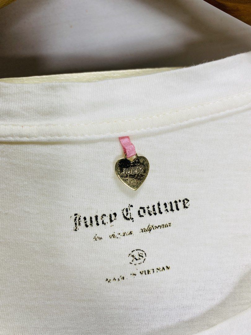 Juicy Couture rhinestones logo (Category: Blouses) located in Surigao. Submitted by ricsons (Listing ID 1453111901, Image 2). Description: XS 16x23.5 dimes No issue.