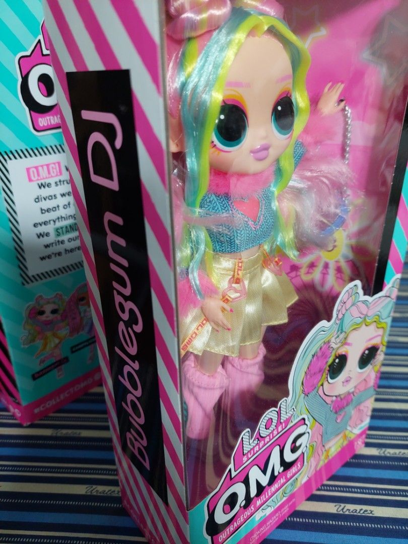 LOL OMG bubblegum dj doll (Category: Designer & Blind Box Toys) located in Manila. Submitted by andy.andy23 (Listing ID 1453199435, Image 3). Description: Price: 2000 MOP:GCash Courier: Lalamove (same day delivery) Location : alabang Shipping at buyer's expense..