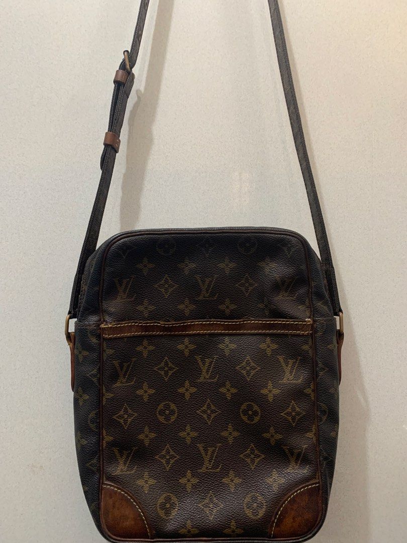 Louis Vuitton Danube Crossbody Bag (Category: Luxury Bags & Wallets) located in Manila. Submitted by shopandsellbyfrancisv (Listing ID 1453139499, Image 1). Description: Price negotiable, feel free to send a message. Issue: Rivet & Leather side/D-ring tab replaced.