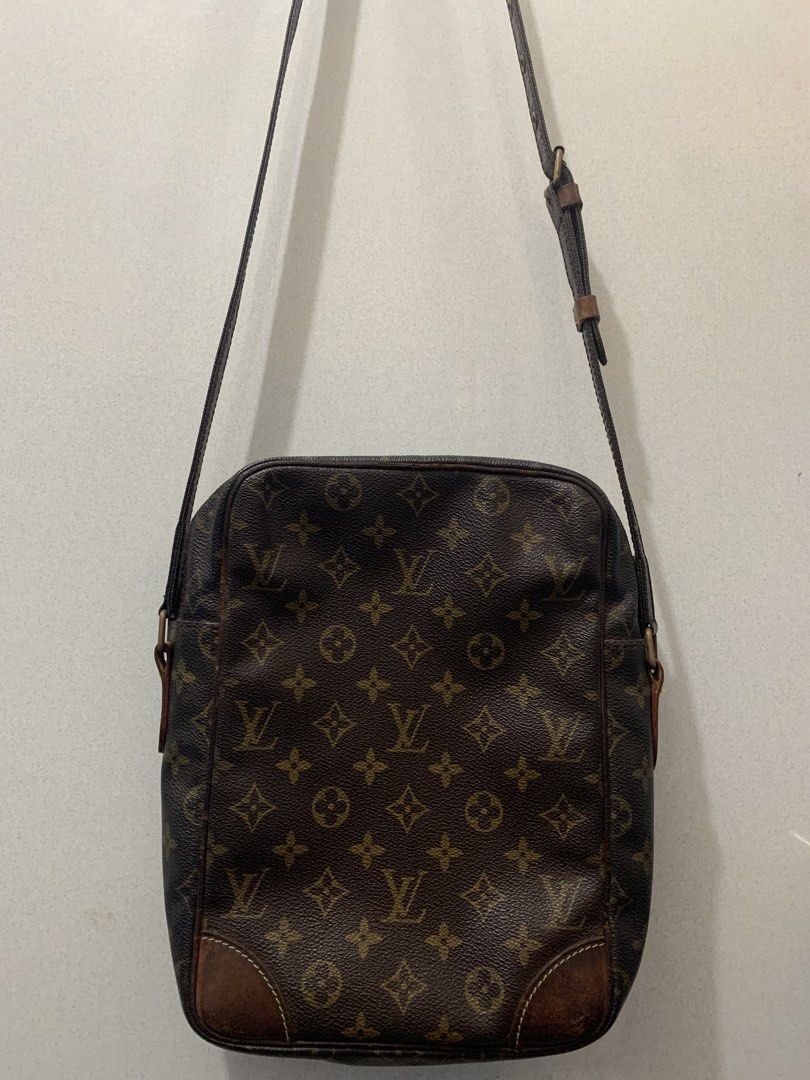 Louis Vuitton Danube Crossbody Bag (Category: Luxury Bags & Wallets) located in Manila. Submitted by shopandsellbyfrancisv (Listing ID 1453139499, Image 2). Description: Price negotiable, feel free to send a message. Issue: Rivet & Leather side/D-ring tab replaced.