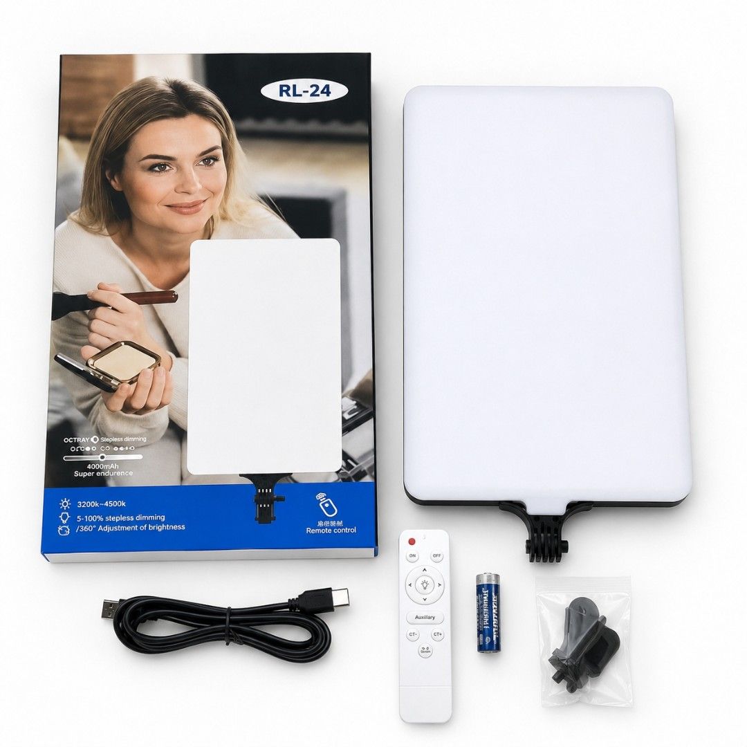 make up lightings (Category: Lighting & Studio Equipment) located in Manila. Submitted by asstditems (Listing ID 1453075567, Image 1). Description: LED Video Panel Light Make up Lighting with Stand RL-16 reseller 900php RL-19 reseller 1190php RL-24 reseller 1590php.