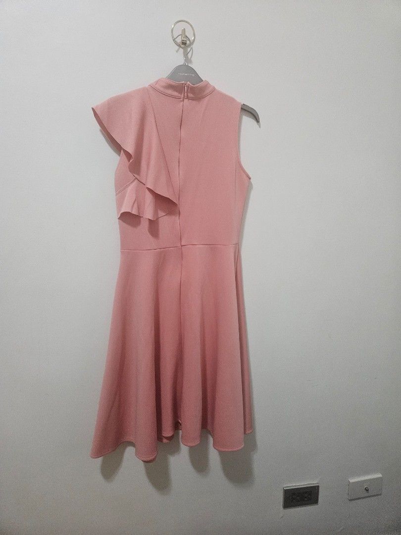 Meg Pink Dress (Category: Dresses) located in Makati City. Submitted by hellok08 (Listing ID 1453129337, Image 3). Description: Meg Dress Small In excellent used condition Really pretty in actual Approximate measurements, in inches: Armpit to armpit - 17 Waist - 13.5 Length - 37 MOP: BPI/GCash/Unionbank Pick up in Makati via Grab or Lalamove c/o buyer.