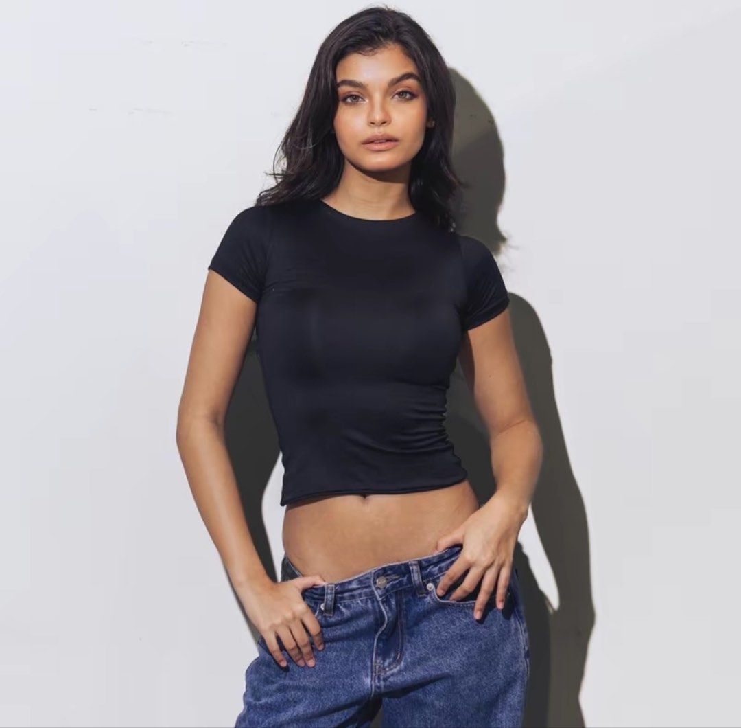 MERA Renata tops bundle (Category: Shirts) located in Manila. Submitted by chlstnz (Listing ID 1453105602, Image 1). Description: - Black and Skintone - Material: Stretchy and very comfortable - Breathable fabric and very flattering RFS: too small on me .
