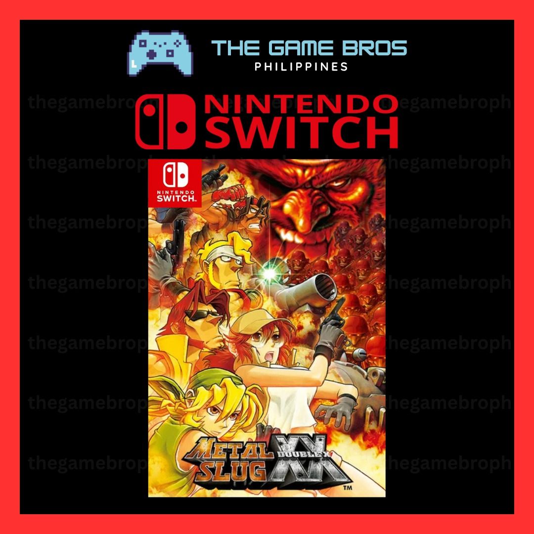 Metal Slug XX (Nintendo Switch) Digital Game (Category: Nintendo) located in Manila. Submitted by thegamebroph (Listing ID 1453220398, Image 1). Description: 🔥 FEATURES 🔥 ✅ 100% SAFE and LEGAL games bought from Nintendo eShop ✅ ✅ 100% STABLE and RELIABLE !!! ✅ ✅ Not require to MODIFY your console ✅ ✅ Warranty provided✅ ✅ Instant Delivery*✅ ✅ Simple & Details Installation Guide Provided✅ ✅ 99% of all games available on Nintendo eShop✅ [External 