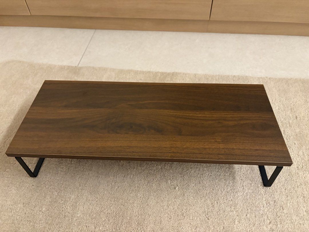 Monitor Riser (Category: Other Accessories) located in Singapore. Submitted by littlemornings28 (Listing ID 1453213458, Image 2). Description: Monitor riser, good quality but never used cos I got extra. I just want to let g of this piece..