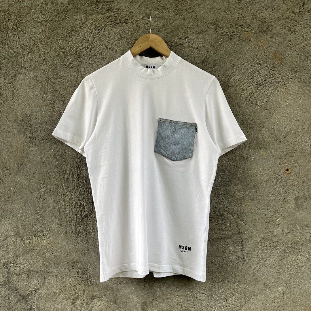 MSGM TURTLE NECK (Category: Shirts) located in Manila. Submitted by flippinn (Listing ID 1453100018, Image 1). Description: Small 18.5W 27L Dirt stains Lalamove or J&t Express + Shipping fee.