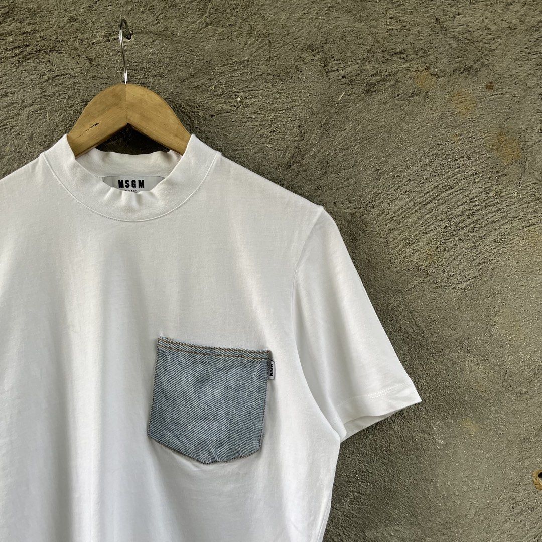 MSGM TURTLE NECK (Category: Shirts) located in Manila. Submitted by flippinn (Listing ID 1453100018, Image 2). Description: Small 18.5W 27L Dirt stains Lalamove or J&t Express + Shipping fee.
