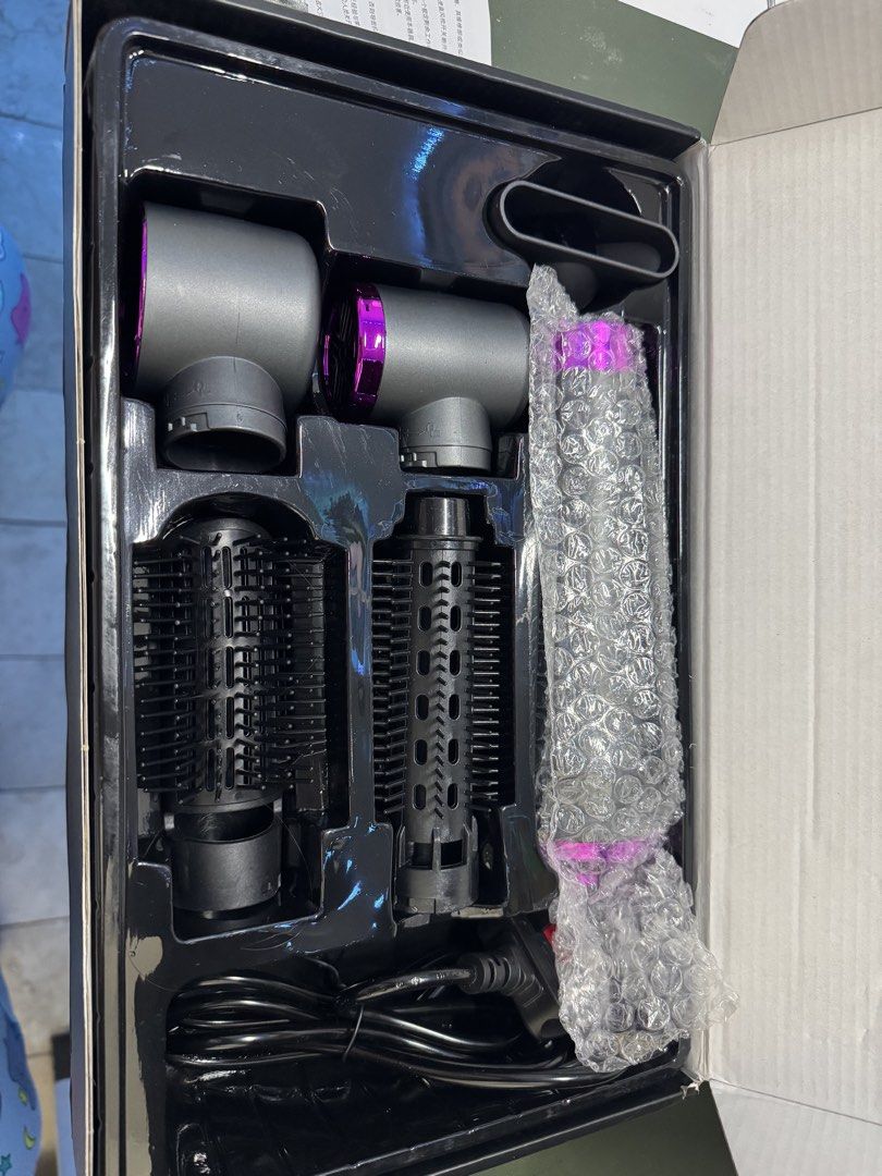 Multifunctional Hair Dryer 5-in-1 Set (Category: Hair) located in Dasmarinas. Submitted by fiercefox_mj0827 (Listing ID 1453226109, Image 3). Description: - Multifunctional 5-in-1 Hair Dryer Set - Includes: Concentrator, Diffuser, Curling Barrels, Brushes - Achieve smooth, shiny, and salon-quality hair - Perfect for everyday styling and versatile looks - Easy to use for effortless styling.