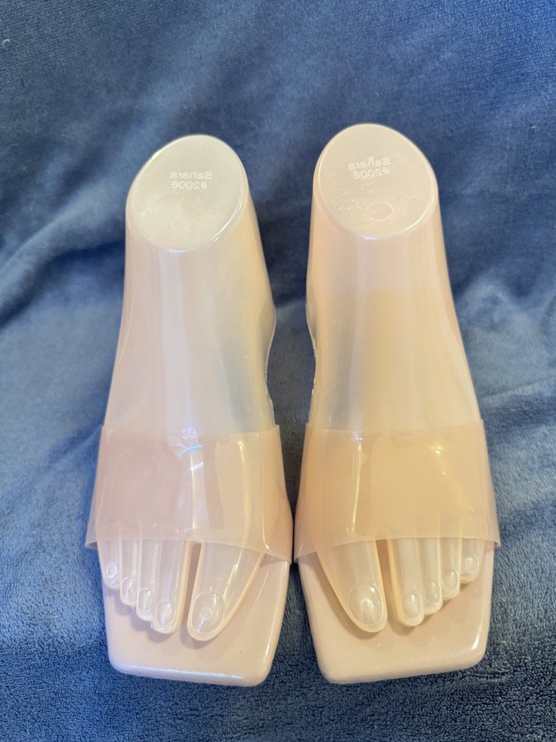 NANBEI ZUO Clear Strap Square Toe Block Heels (Category: Heels) located in San Miguel. Submitted by meseszy (Listing ID 1453064622, Image 2). Description: - Cute clear strap heels - Trendy square toe design - Comfortable block heel - Easy slip-on style - Versatile for any outfit - Ideal for summer wear.