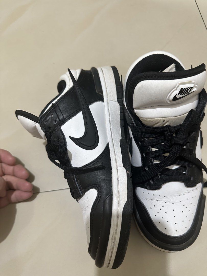 Nike Dunk Low Black White Sneakers (Category: Sneakers) located in Manila. Submitted by docards1102 (Listing ID 1453219590, Image 1). Description: - Classic black and white Nike Dunks -Panda.