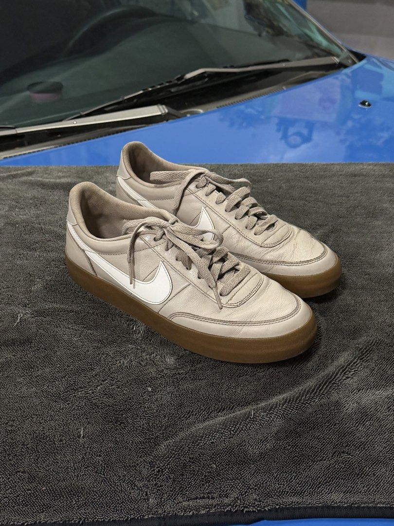 Nike Killshot 2 Leather Gum Sole Sneakers (Category: Sneakers) located in Manila. Submitted by papi26_28 (Listing ID 1453204616, Image 3). Description: - Classic Nike Killshot 2 sneakers - Light grey leather uppers - White Nike swoosh - Gum sole for a retro look - Grey laces - Perfect for casual wear - Selling because they don't fit.