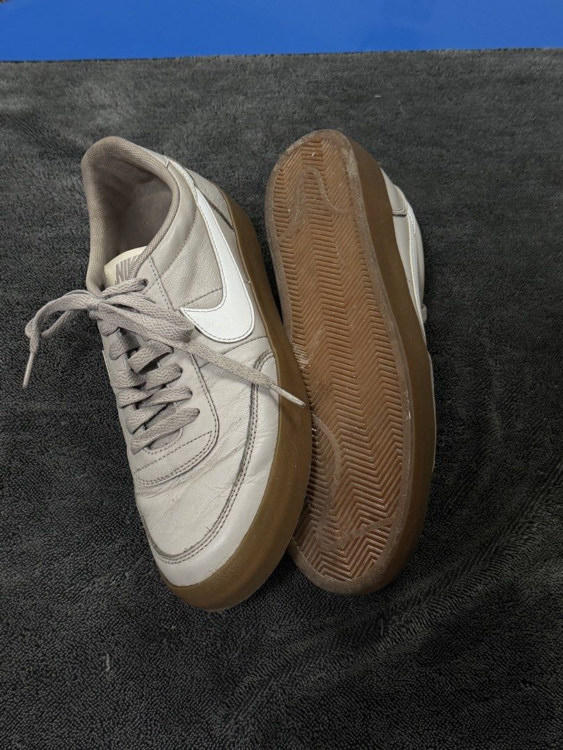 Nike Killshot 2 Leather Gum Sole Sneakers (Category: Sneakers) located in Manila. Submitted by papi26_28 (Listing ID 1453204616, Image 2). Description: - Classic Nike Killshot 2 sneakers - Light grey leather uppers - White Nike swoosh - Gum sole for a retro look - Grey laces - Perfect for casual wear - Selling because they don't fit.