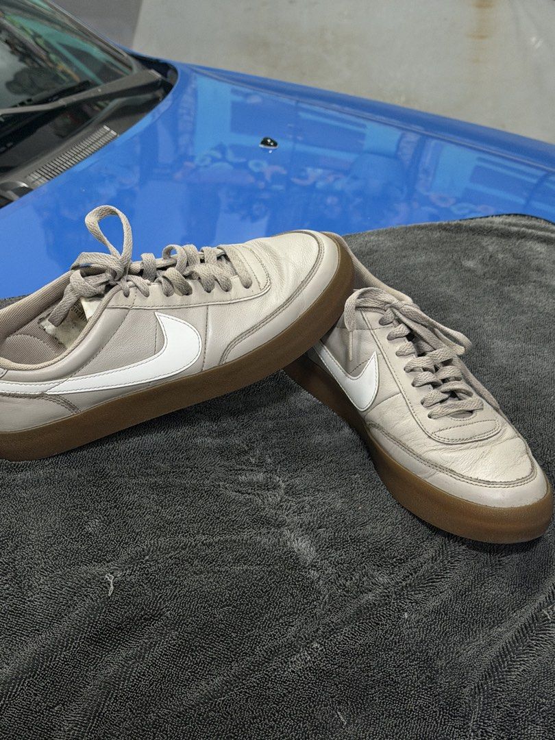 Nike Killshot 2 Leather Gum Sole Sneakers (Category: Sneakers) located in Manila. Submitted by papi26_28 (Listing ID 1453204616, Image 1). Description: - Classic Nike Killshot 2 sneakers - Light grey leather uppers - White Nike swoosh - Gum sole for a retro look - Grey laces - Perfect for casual wear - Selling because they don't fit.