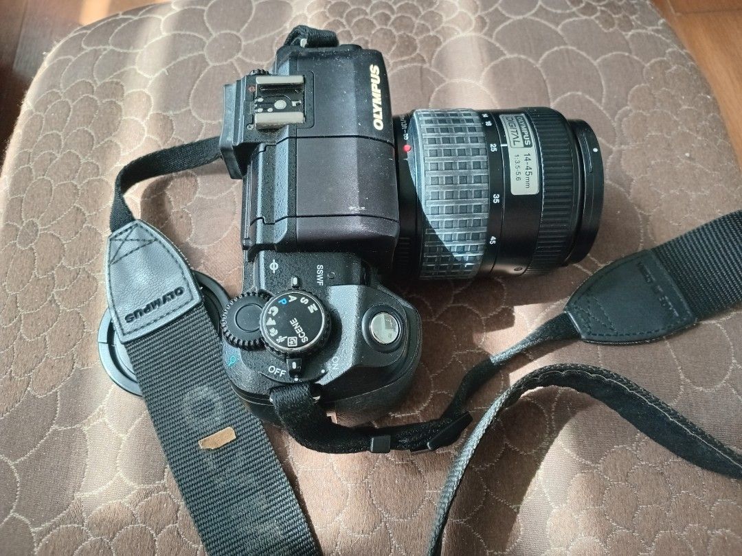 Olympus E-300 Digital Camera with Zuiko Digital 14-45mm Lens (Category: Cameras) located in Manila. Submitted by wildocean.cad79b (Listing ID 1453057696, Image 2). Description: - Olympus E-300 Digital SLR Camera Body - Zuiko Digital 14-45mm 1:3.5-5.6 Lens - Lens Cap Included - Strap Attached - Ideal for Beginner Photographers - Ready to Shoot.