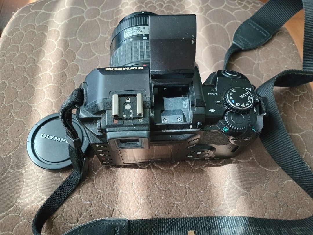 Olympus E-300 Digital Camera with Zuiko Digital 14-45mm Lens (Category: Cameras) located in Manila. Submitted by wildocean.cad79b (Listing ID 1453057696, Image 3). Description: - Olympus E-300 Digital SLR Camera Body - Zuiko Digital 14-45mm 1:3.5-5.6 Lens - Lens Cap Included - Strap Attached - Ideal for Beginner Photographers - Ready to Shoot.