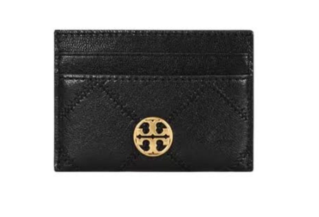Original Tory Burch Black Quilted Leather Cardholder (Category: Wallets & Card holders) located in Pasig City. Submitted by lfboutique (Listing ID 1453148789, Image 1). Description: - Tory Burch black quilted leather cardholder no cod pasig loc original and bnew no inclusion thus selling low - Iconic gold-tone logo hardware - Multiple card slots for organization - Compact and stylish for everyday use - Perfect for keeping essential cards handy.