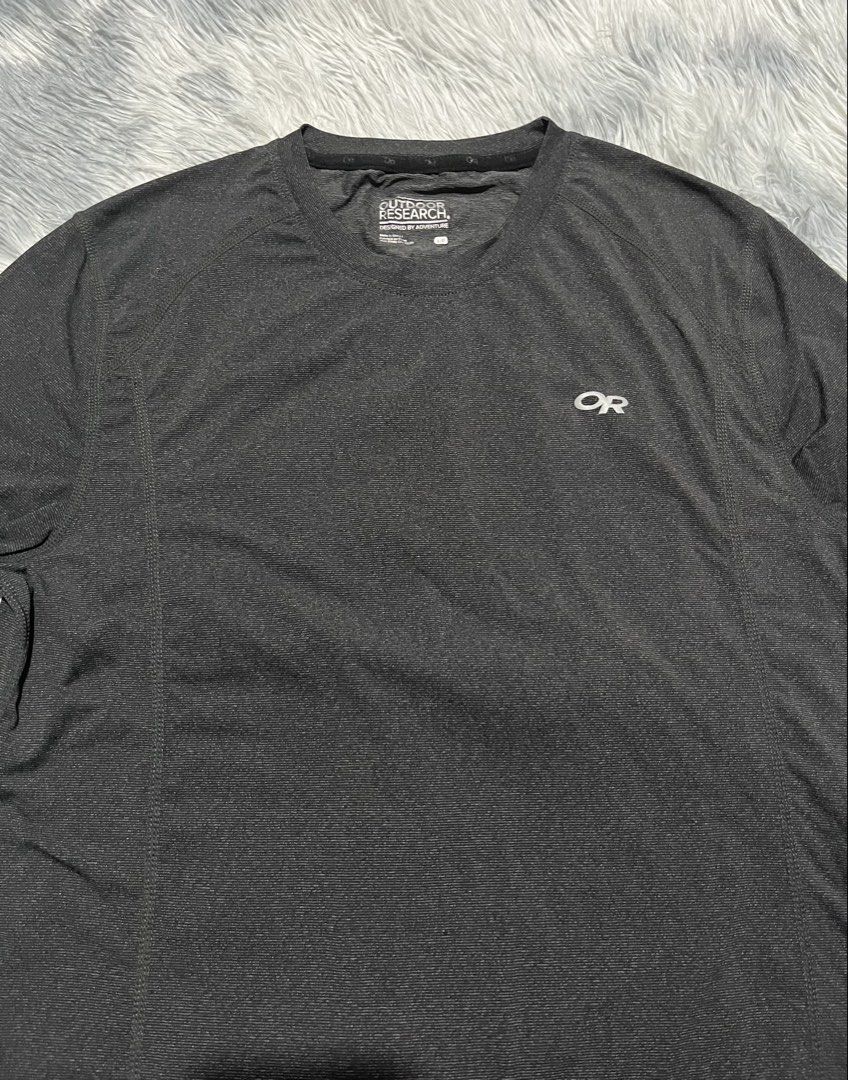 Outdoor Research Mecho Tee Shirt (Category: Tshirts & Polo Shirts ) located in Sasmuan (Sexmoan). Submitted by winterclothes.ph (Listing ID 1453217682, Image 2). Description: Outdoor Research Mecho Tee Shirt L on tag Width 18 Length 26 Excellent Condition.