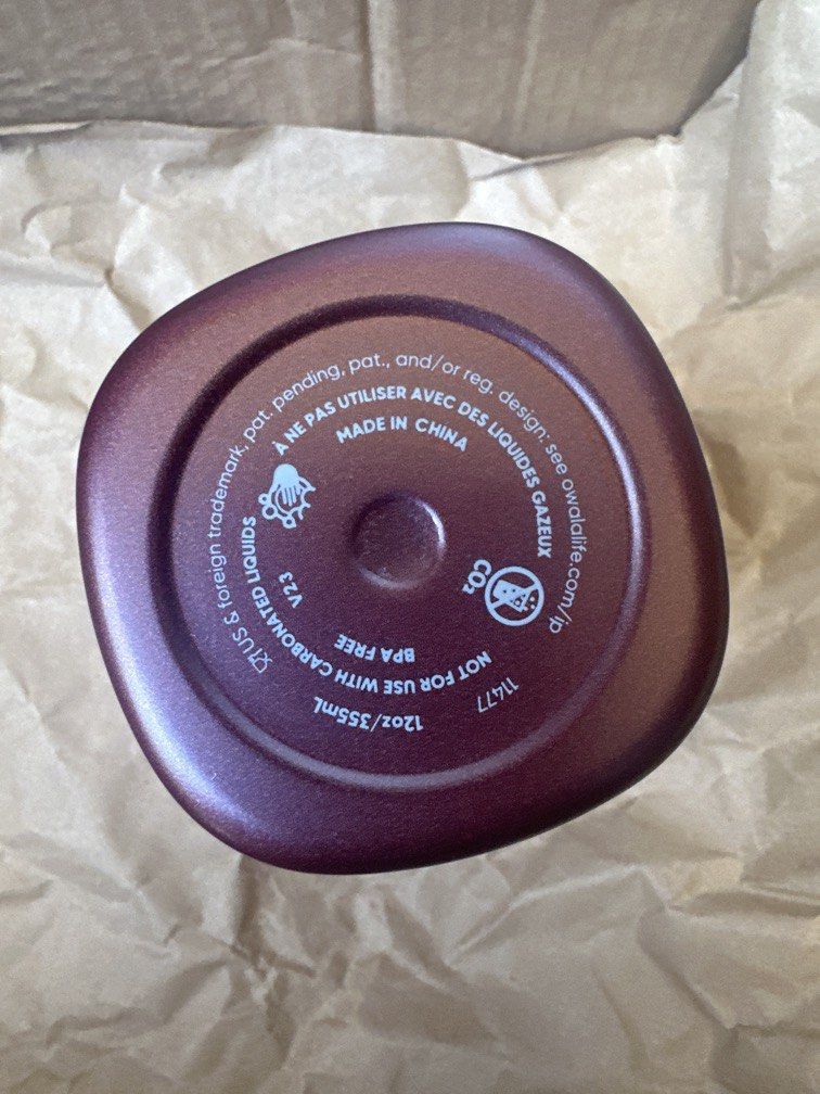 OWALA 12oz Smoothsip SLIDER BLACK CHERRY (Category: Water Bottles & Tumblers) located in Quezon City. Submitted by cai_wong (Listing ID 1453061788, Image 3). Description: .