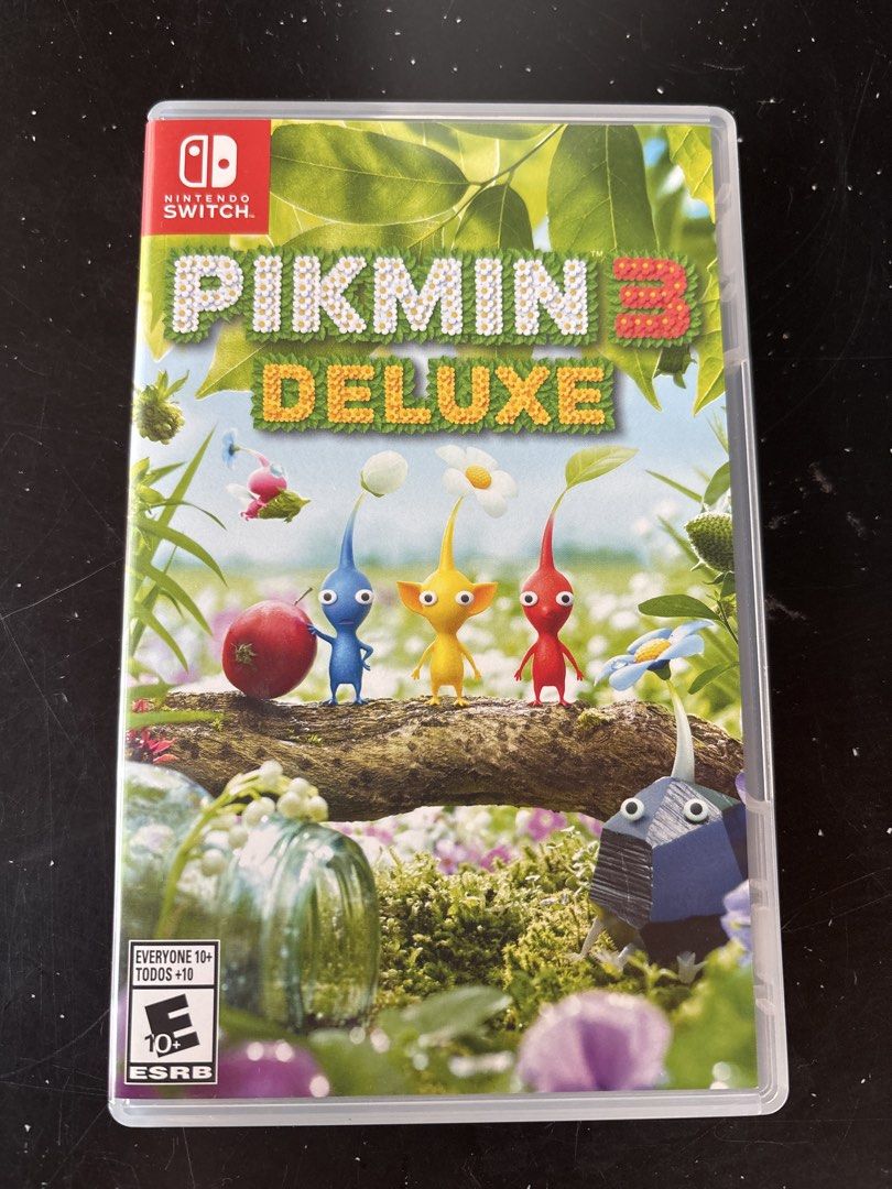 Pikmin 3 Deluxe - Nintendo Switch (Category: Nintendo) located in Quezon City. Submitted by mynameismio (Listing ID 1453071275, Image 1). Description: - Pikmin 3 Deluxe for Nintendo Switch - Explore a vibrant world with your Pikmin friends - Fun and engaging adventure game - Perfect for strategy and exploration fans - ESRB Rating: E for Everyone 10+.