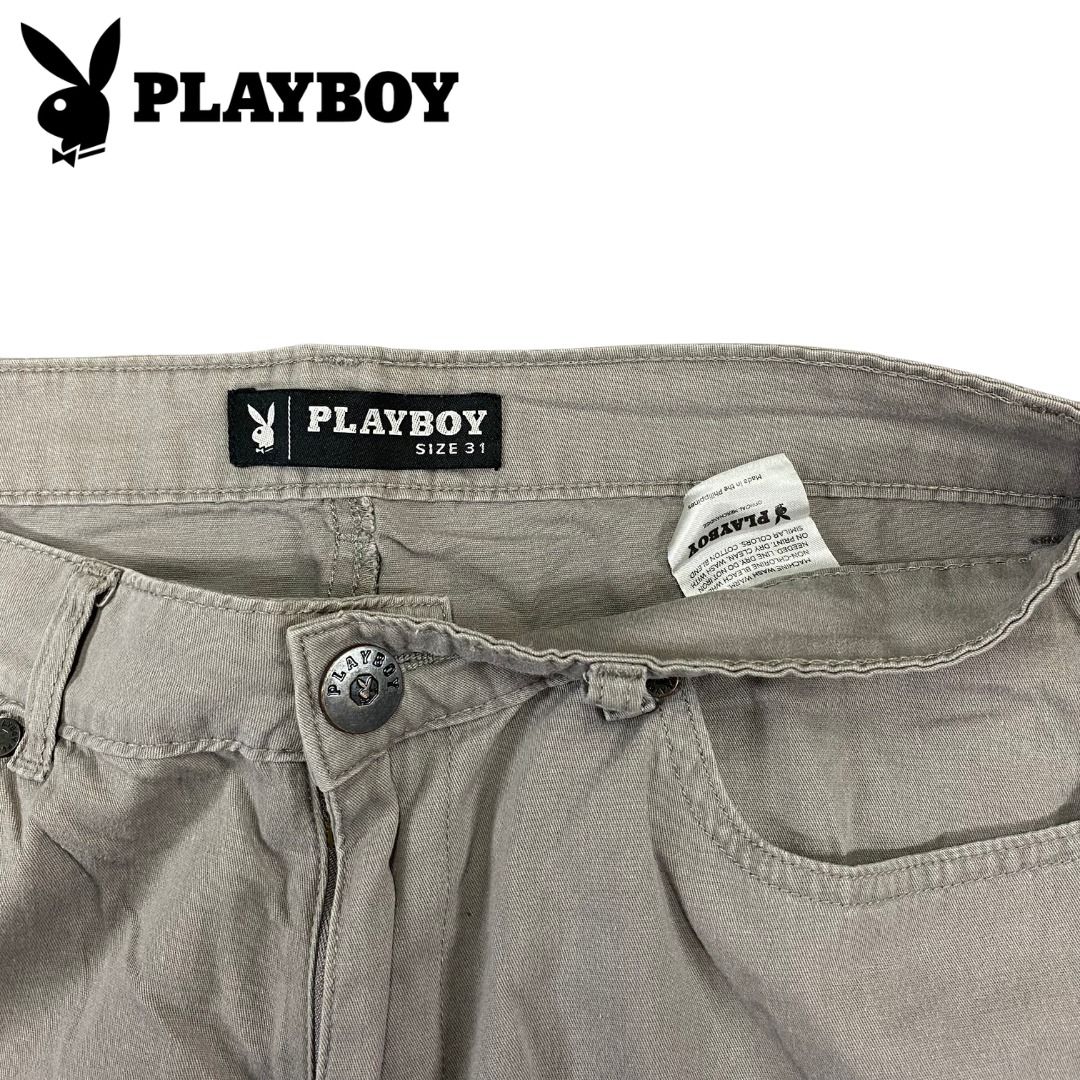 Playboy Gray Khaki Chino Pants size 31 (Category: Chinos) located in Valenzuela. Submitted by aplusmnl (Listing ID 1453216971, Image 2). Description: Dimes: ⤵️ On Tag Waist 31 Length 38 Hem 7.