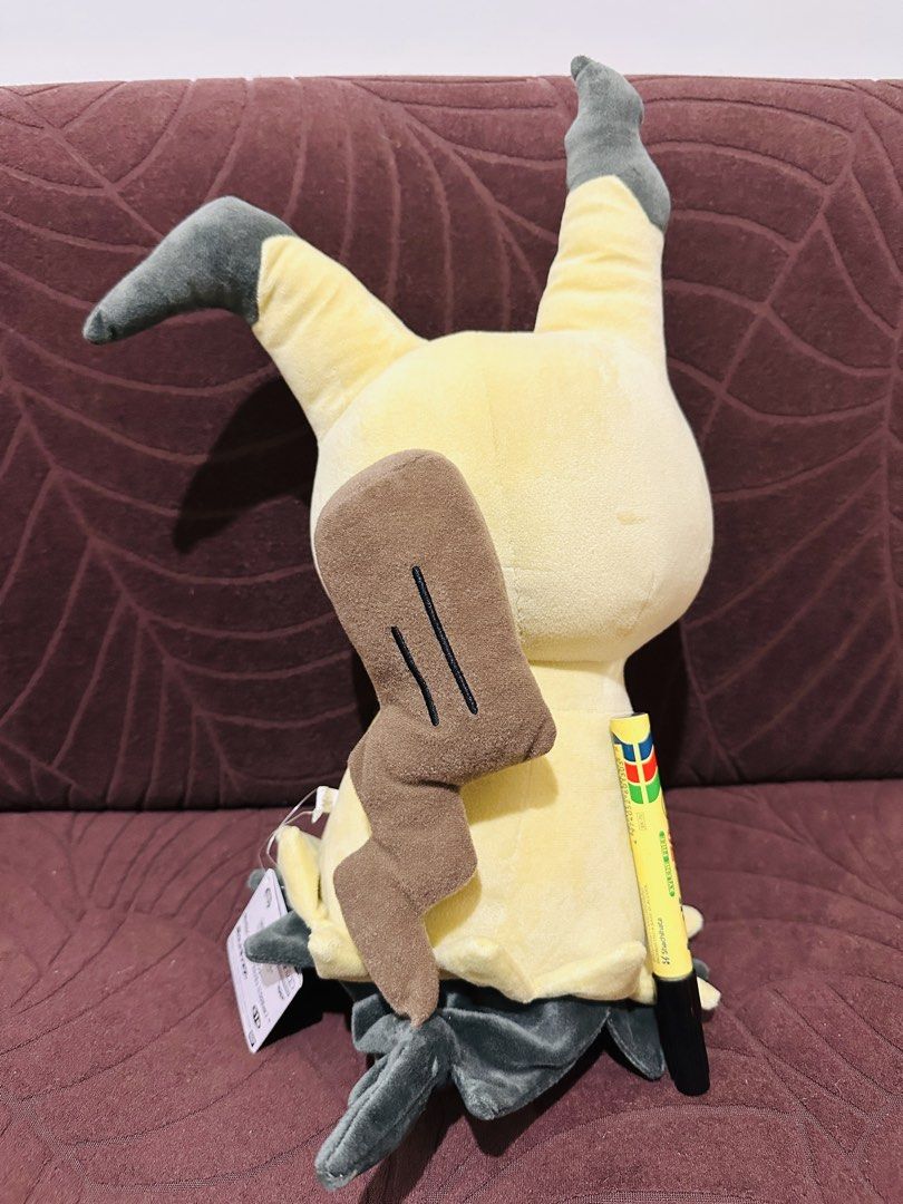 Pokemon Banpresto Mimikyu Plush (Category: Plushies & Soft Toys) located in Quezon City. Submitted by mikemofu (Listing ID 1453231418, Image 2). Description: Large size Banpresto Brand new with paper tag.